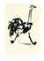 L'autruche by Pablo Picasso. Unframed art print.