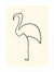 Le flamand rose by Pablo Picasso. Unframed art print.