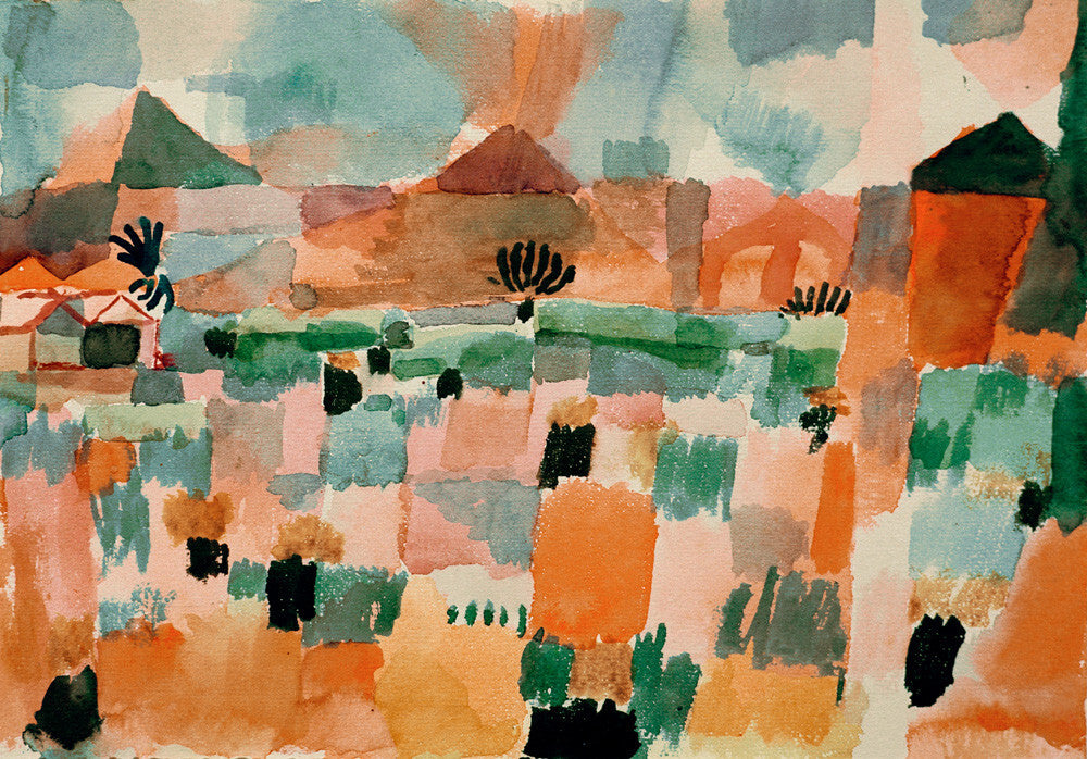 St. Germain near Tunis (up country) 1914 - Paul Klee Print
