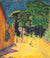 Lane at Vernonmet by Pierre Bonnard. Unframed art print.