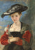 Portrait of Susanna Lunden ('Le Chapeau de Paille') by Sir Peter Paul Rubens. Unframed art print.