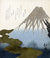 Mount Fuji under the Snow by Totoya Hokkei. Unframed art print.